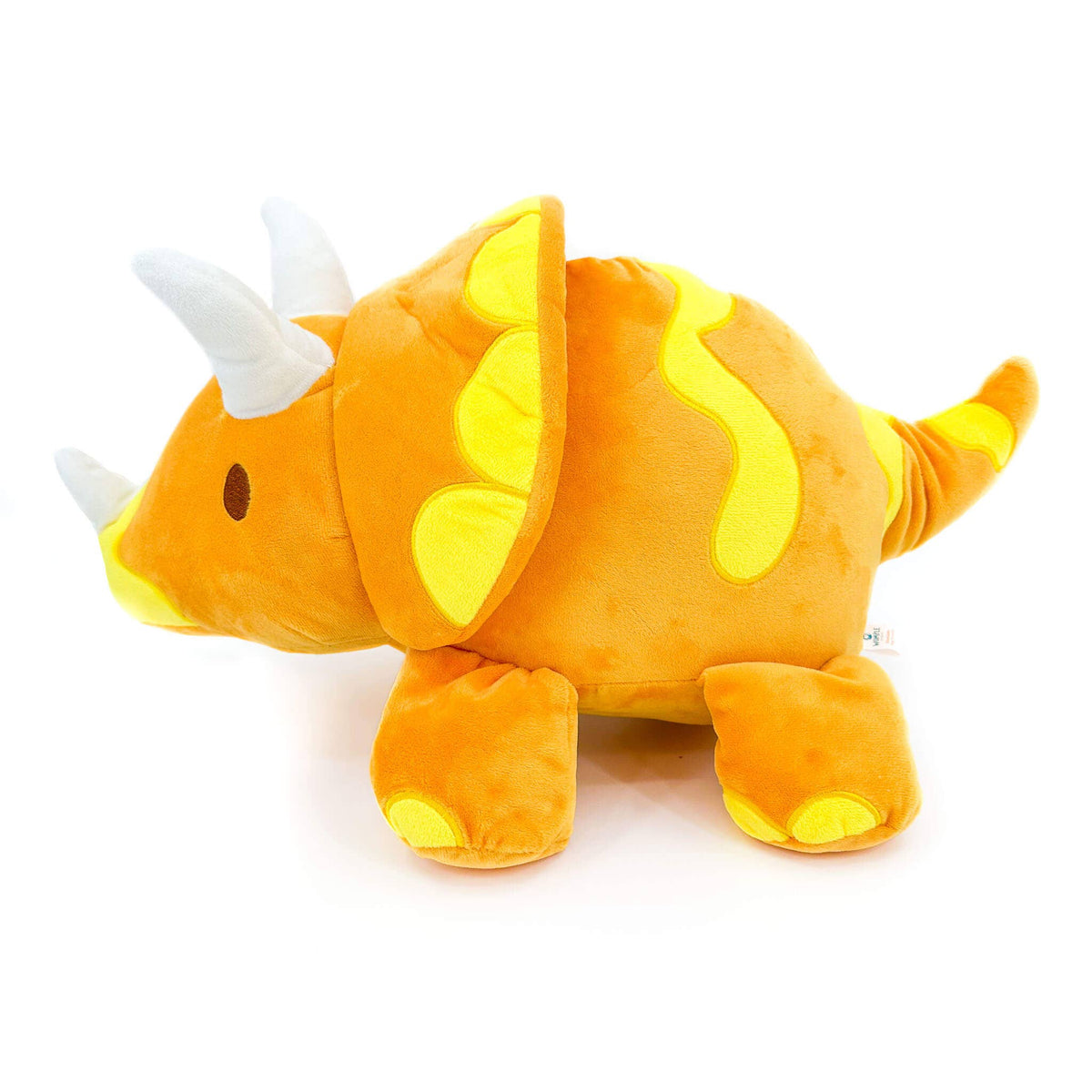 DinoGlows: Mega Triceratops Reversible Fossil Plush Dinosaur-Womple Studios-Yellow Springs Toy Company