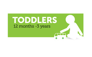 Age infographic: Toddlers 12 months to 3 years