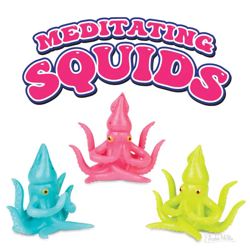 Meditating Squid-Novelty-Archie McPhee Wholesale-Yellow Springs Toy Company