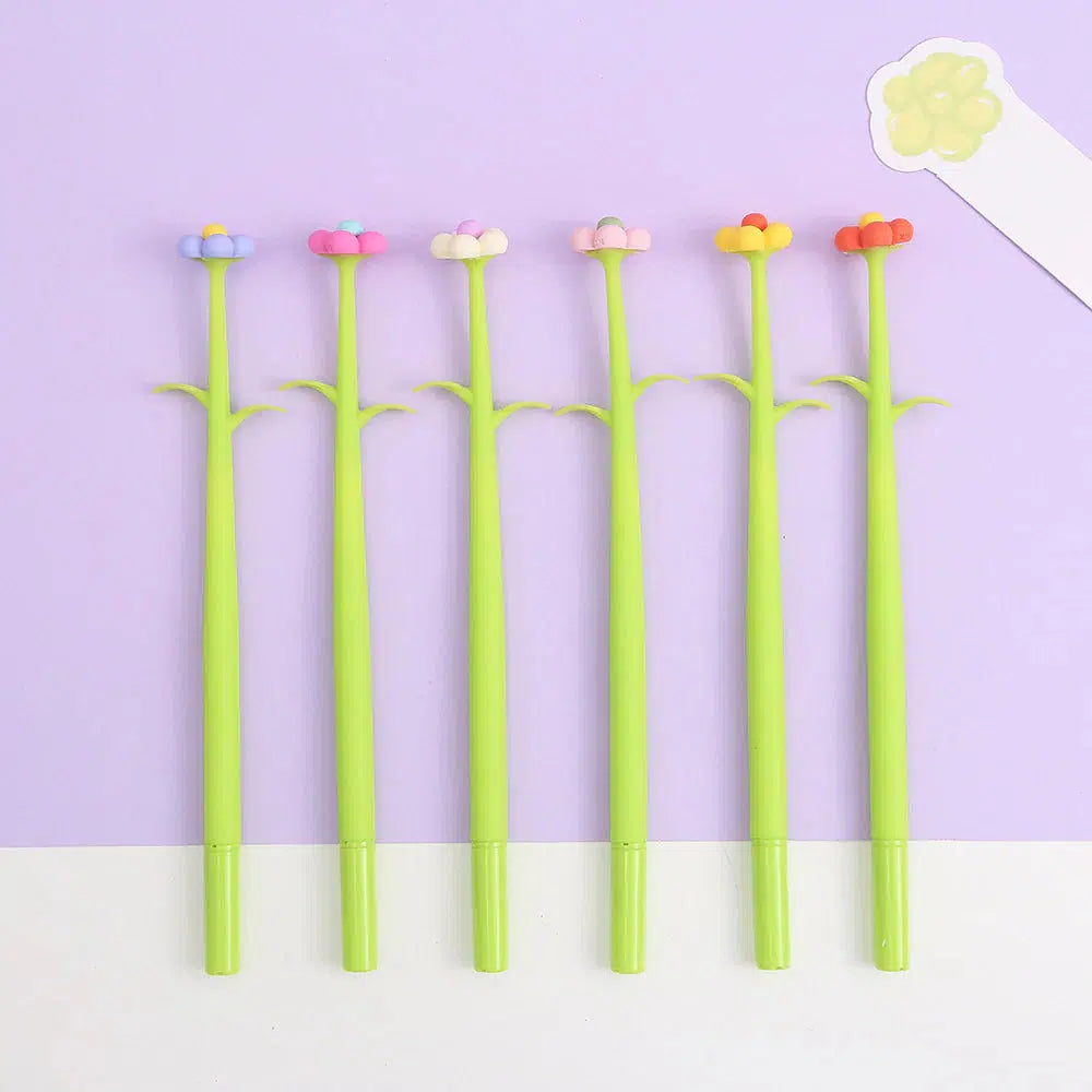 Gel Pen - Bubble Flower Wiggle Pen-Stationery-BCMini-Yellow Springs Toy Company