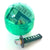 Front view of the green capsule with green and black sword from the Samurai Katana Sword Magnet Capsule.