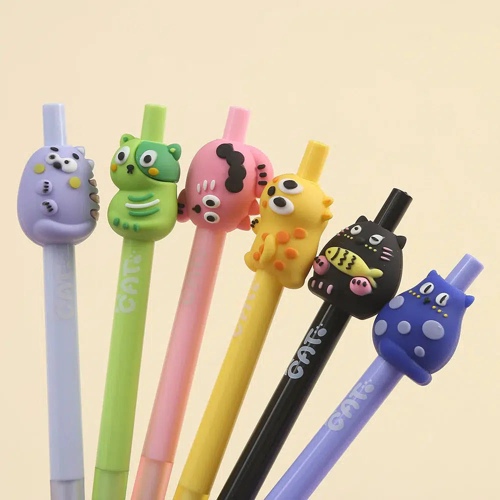 Gel Pen - Retractable Cats-Stationery-BCMini-Yellow Springs Toy Company