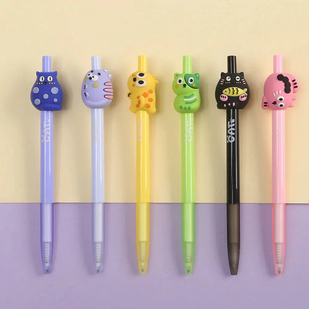 Gel Pen - Retractable Cats-Stationery-BCMini-Yellow Springs Toy Company