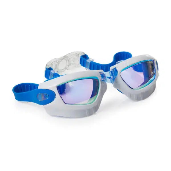 Front view of the Galaxy Swim Goggle-B2D2 Royal Blue.
