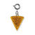 Rear view of the Charm It-Glitter Pizza Charm showing clasp.