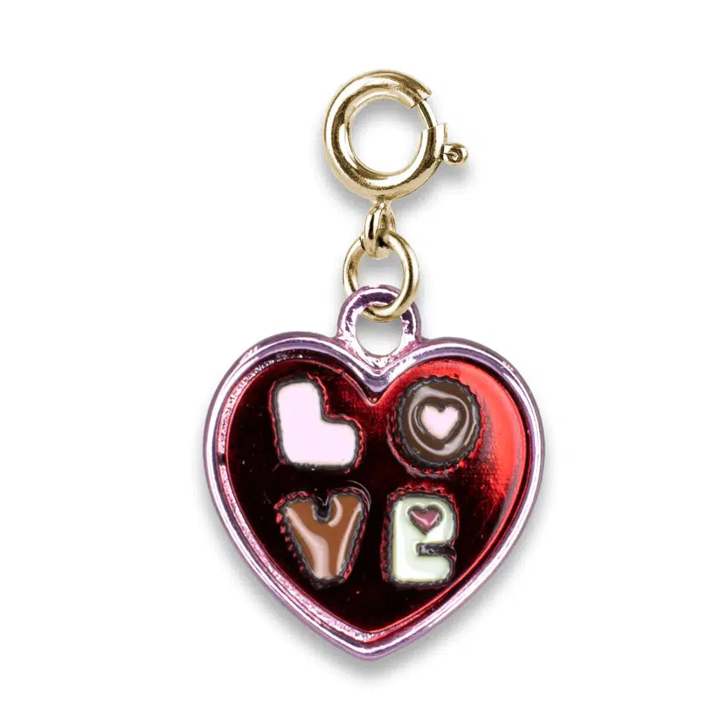 Charm It - Gold Box of Chocolates Charm-Jewelry &amp; Accessories-Charm It!-Yellow Springs Toy Company