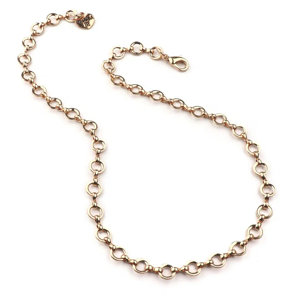 Charm It - Gold Chain Choker Necklace-Jewelry & Accessories-Charm It!-Yellow Springs Toy Company