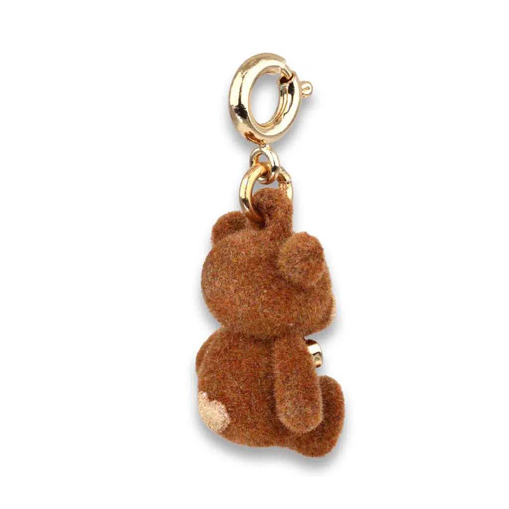 Charm It - Gold Fuzzy Bear-Jewelry &amp; Accessories-Charm It!-Yellow Springs Toy Company