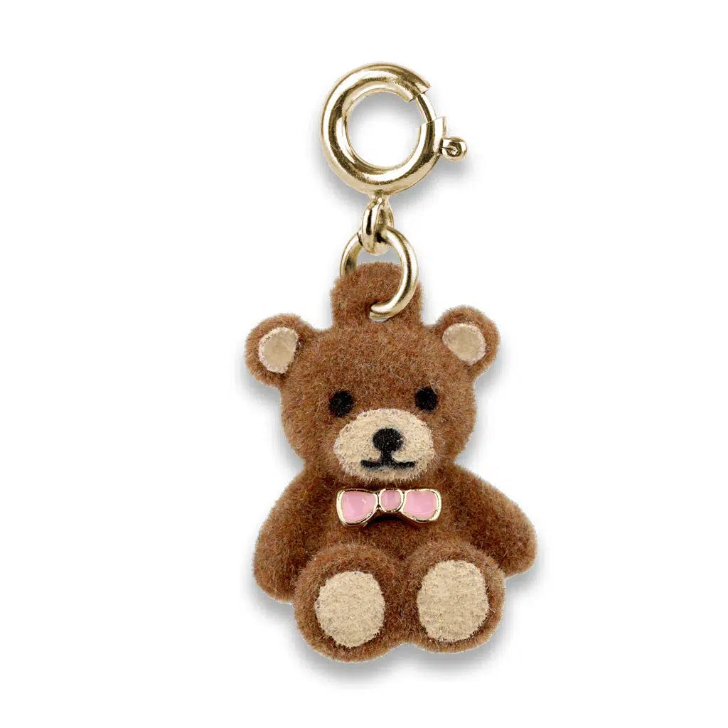 Charm It - Gold Fuzzy Bear-Jewelry & Accessories-Charm It!-Yellow Springs Toy Company