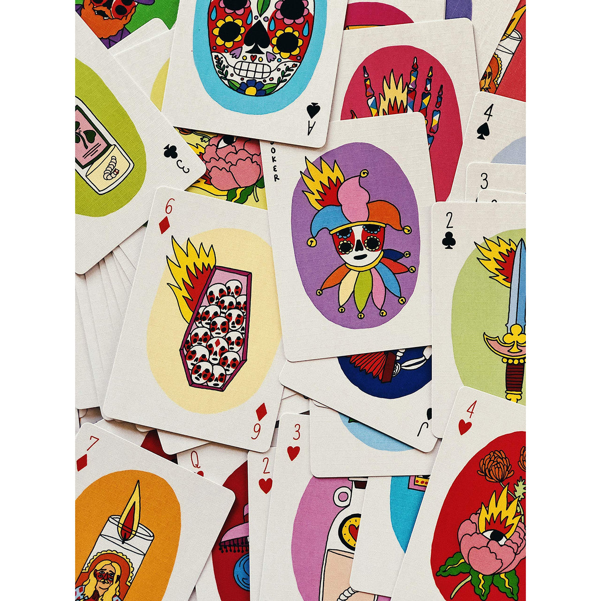 Playing Cards: Day of the Dead-Games-Chronicle Books-Yellow Springs Toy Company