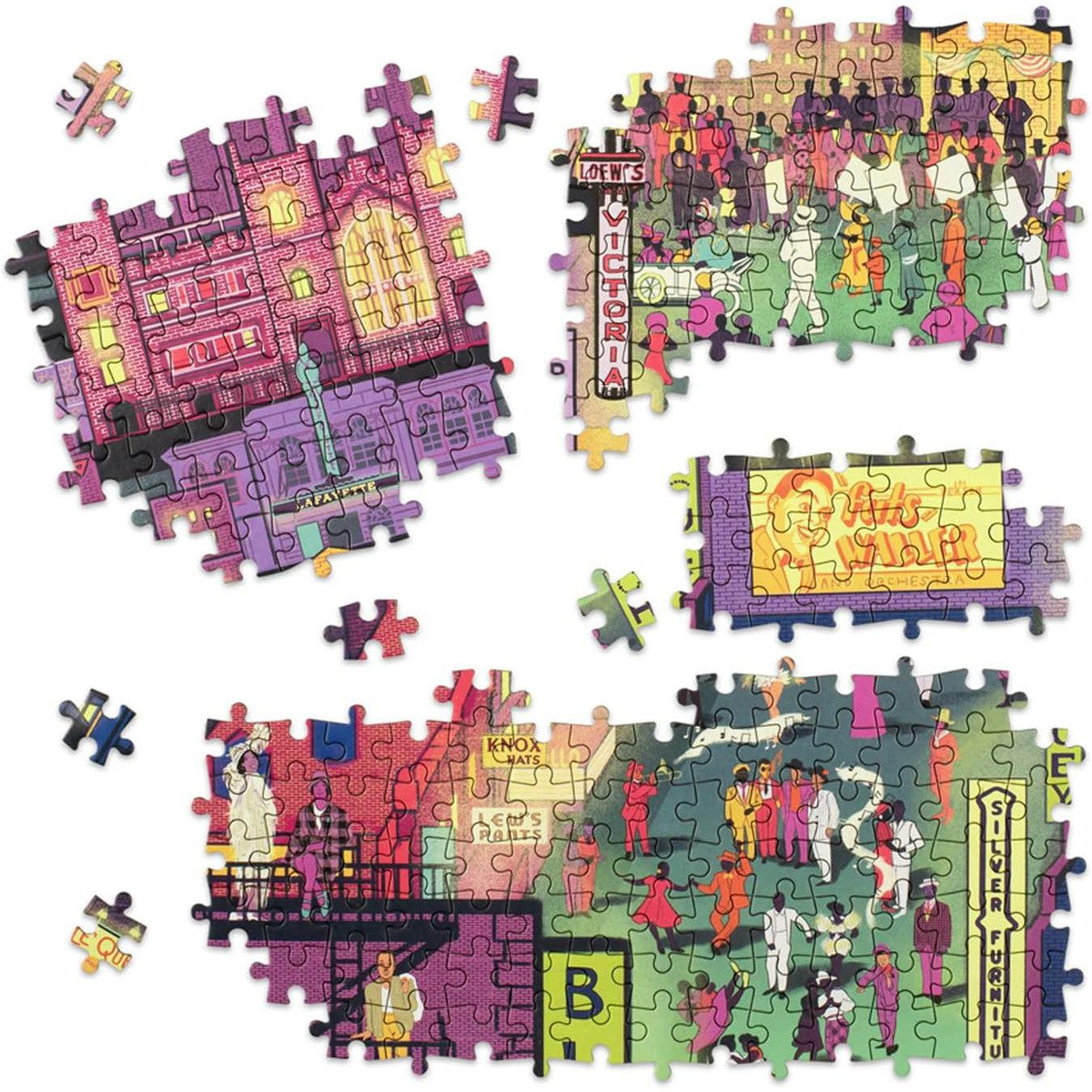 The World of the Harlem Renaissance 1000 Piece Puzzle-Puzzles-Chronicle Books-Yellow Springs Toy Company