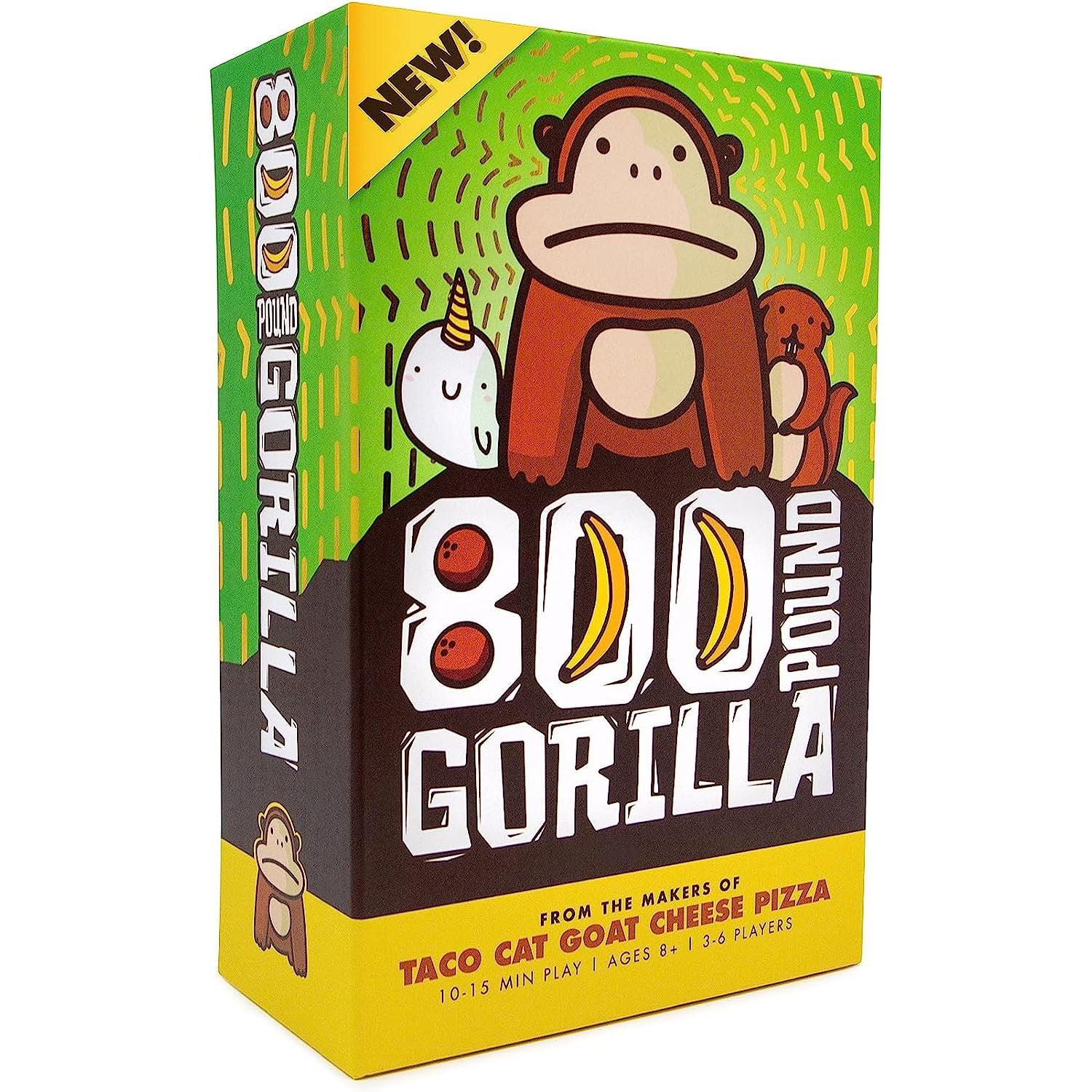 Front view of 800 Pound Gorilla-Game in its box.