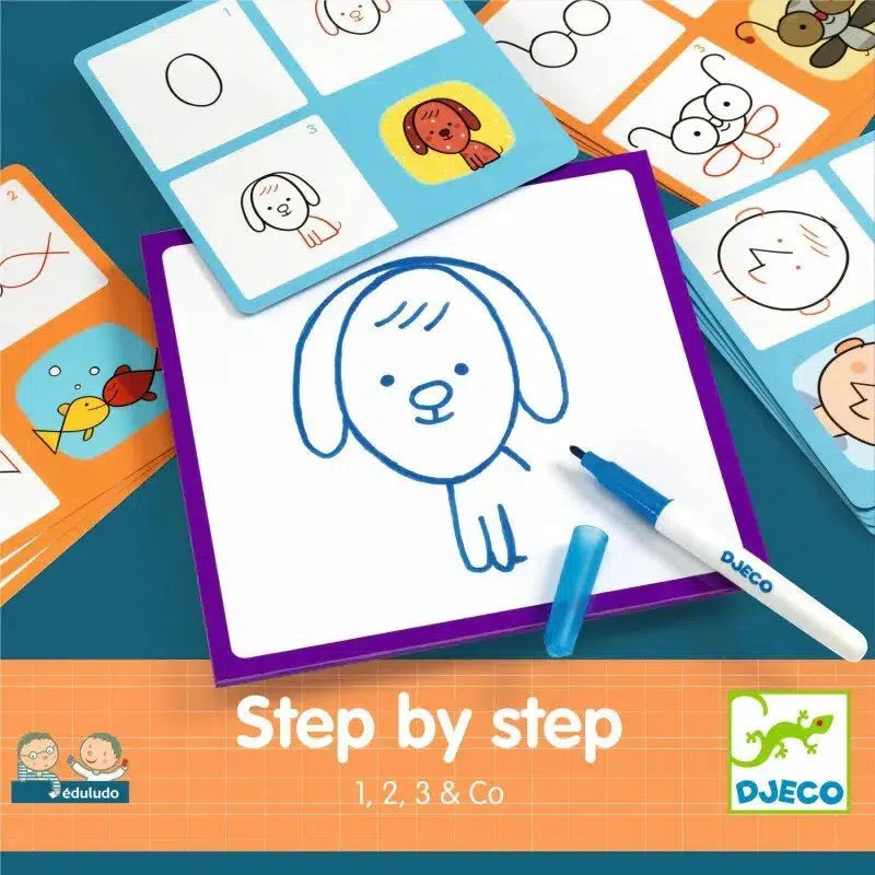 1. 2. 3 & Co Step by Step-Arts & Humanities-Djeco-Yellow Springs Toy Company