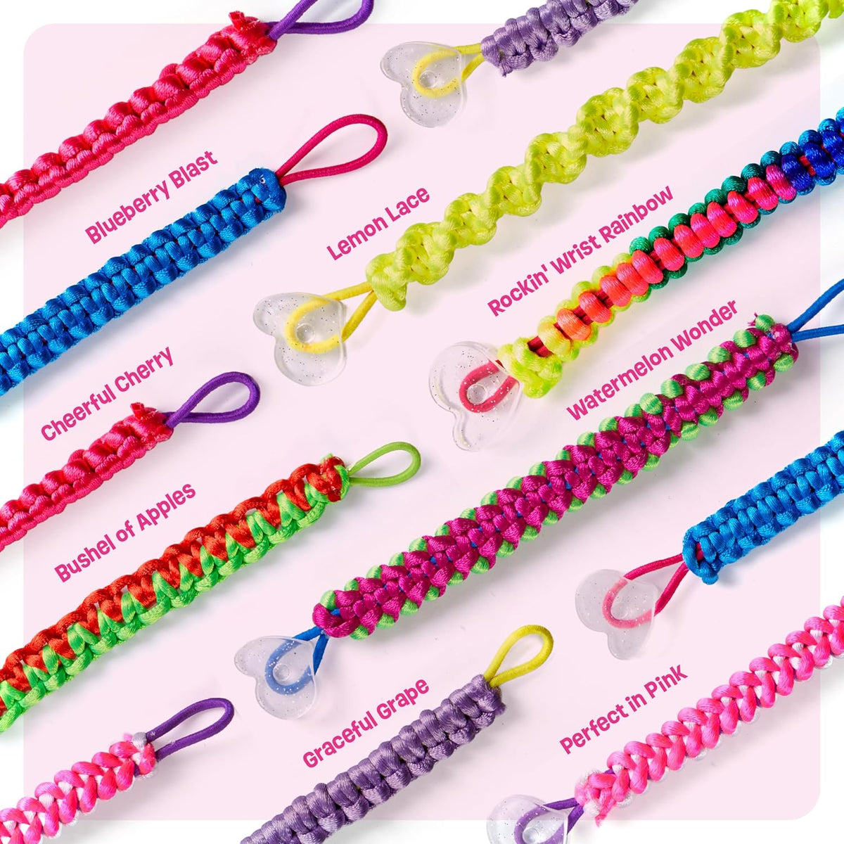 Pretty Me Friendship Bracelet Making Kit - String Bracelets-Arts &amp; Humanities-Dan&amp;Darci-Yellow Springs Toy Company