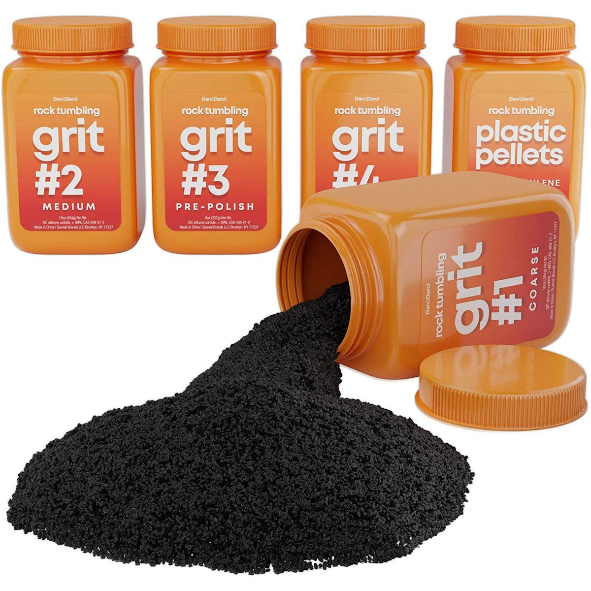 Rock Tumble Grit Refill Kit-Science &amp; Discovery-Dan&amp;Darci-Yellow Springs Toy Company