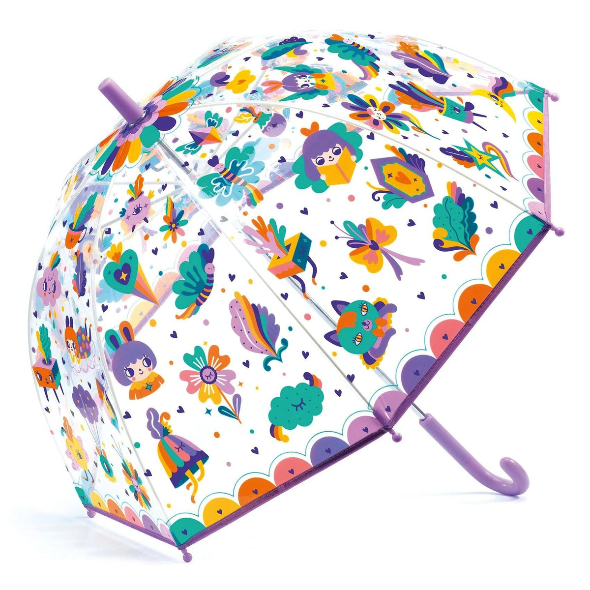 Pop Rainbow Umbrella-Gear &amp; Apparel-Djeco-Yellow Springs Toy Company