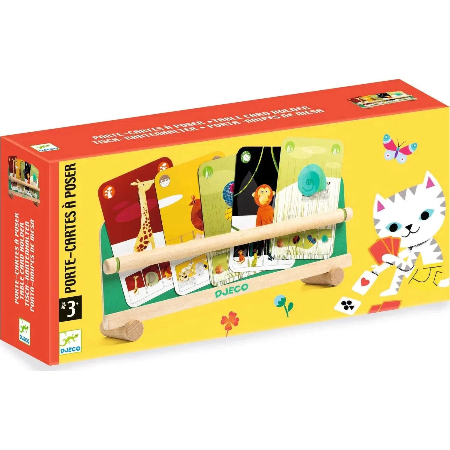Table Card Holder-Games-Djeco-Yellow Springs Toy Company