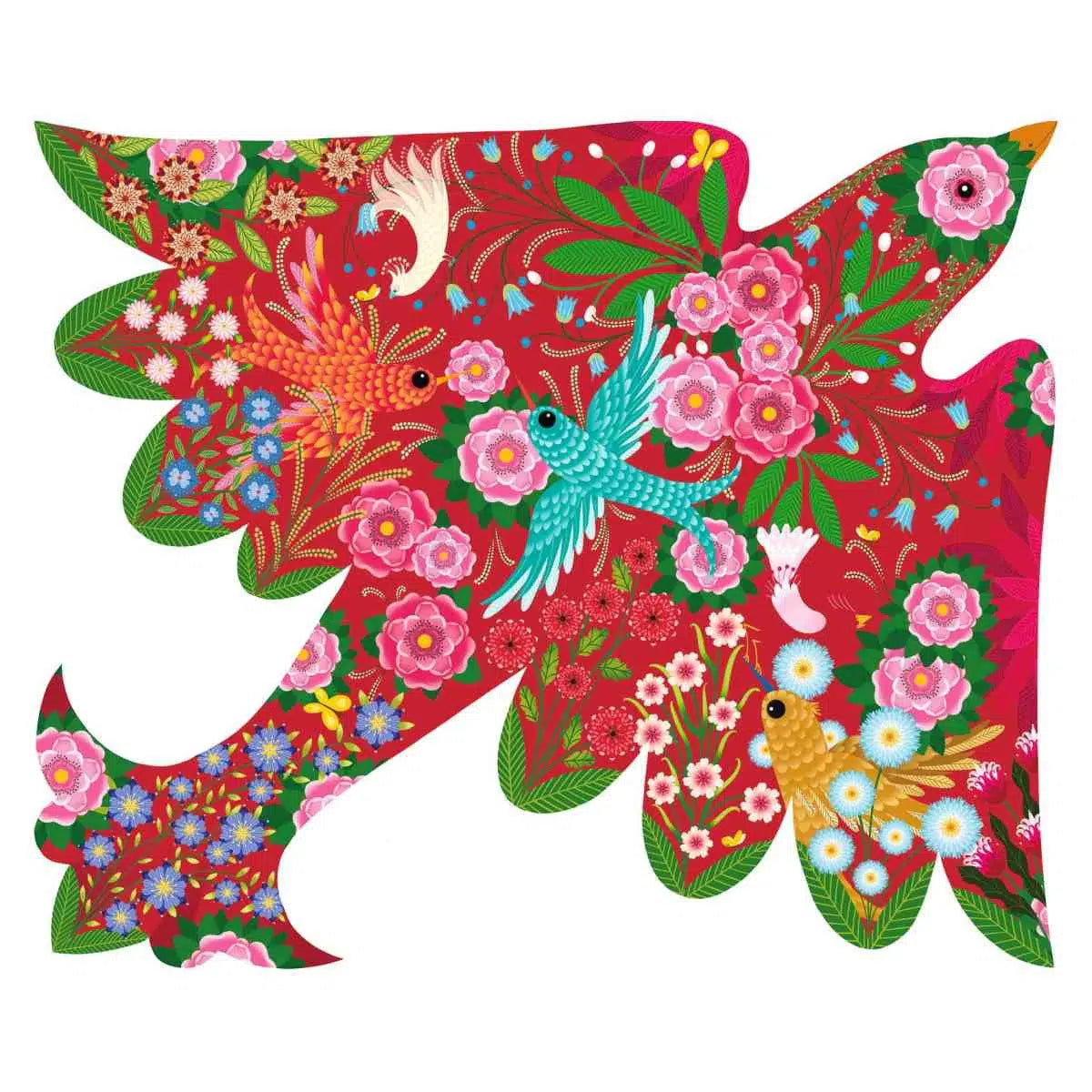 Puzz' Art - Bird - 500 piece-Puzzles-Djeco-Yellow Springs Toy Company