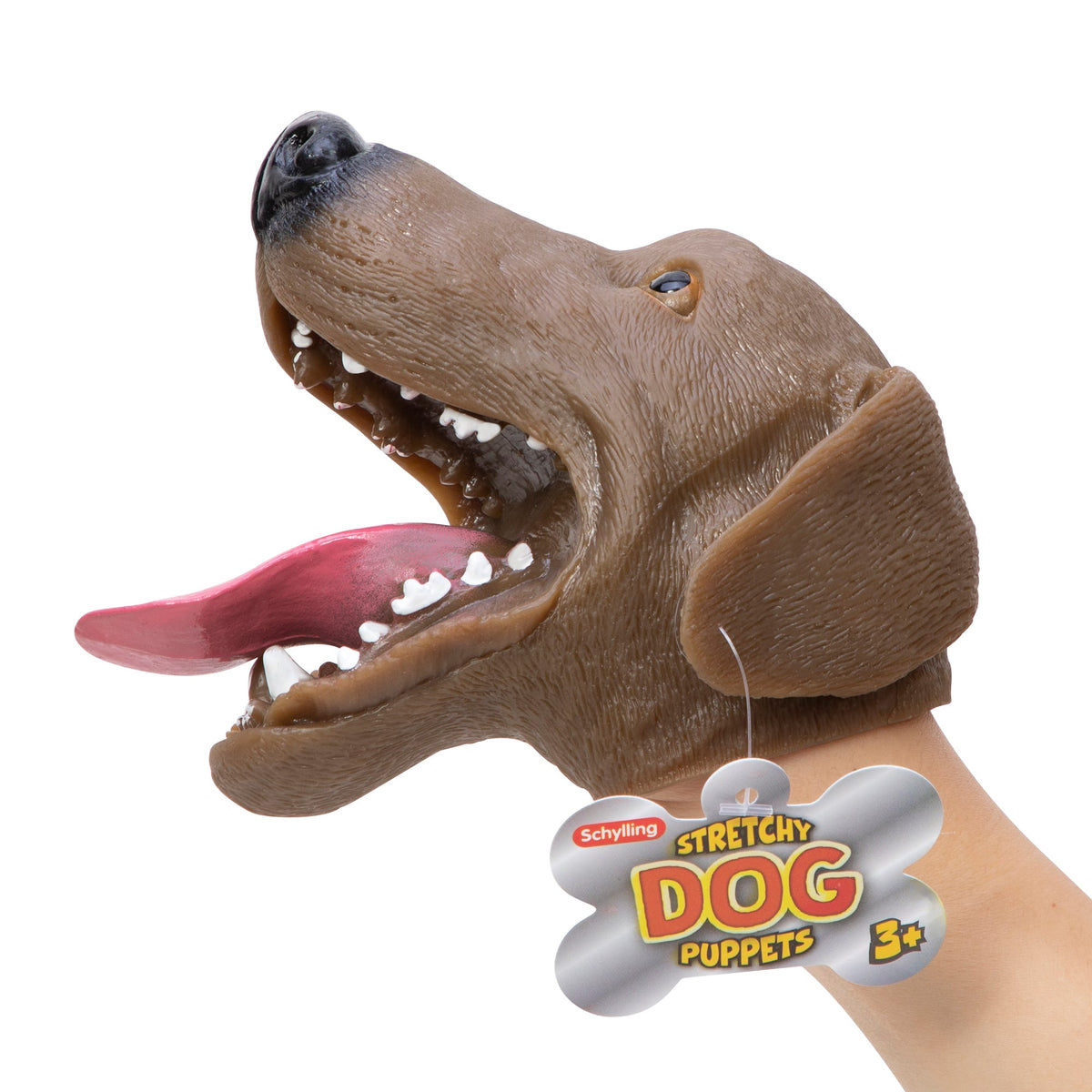 Dog Hand Puppet-Puppets-Schylling-Yellow Springs Toy Company