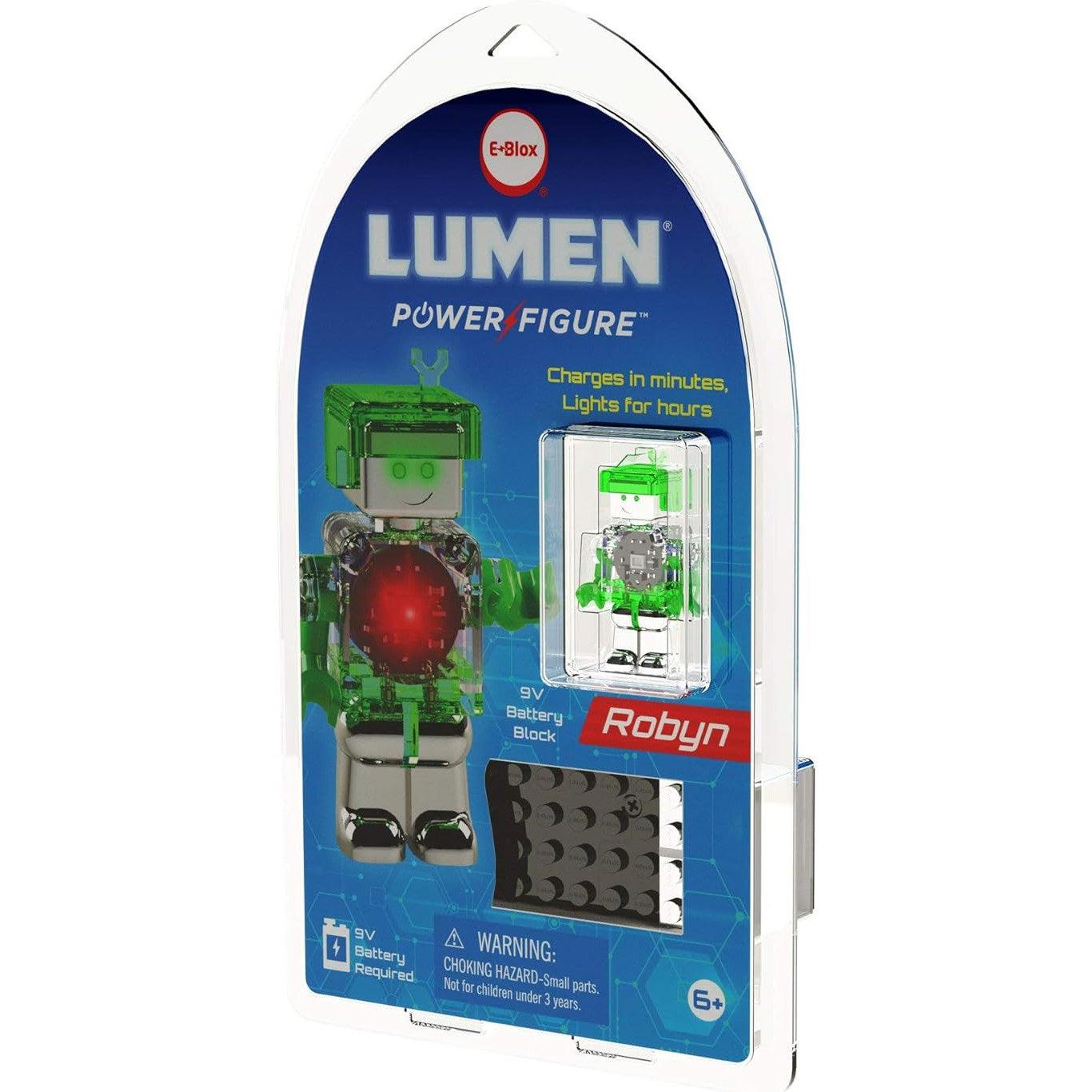 Front view of Robyn in the packaging.