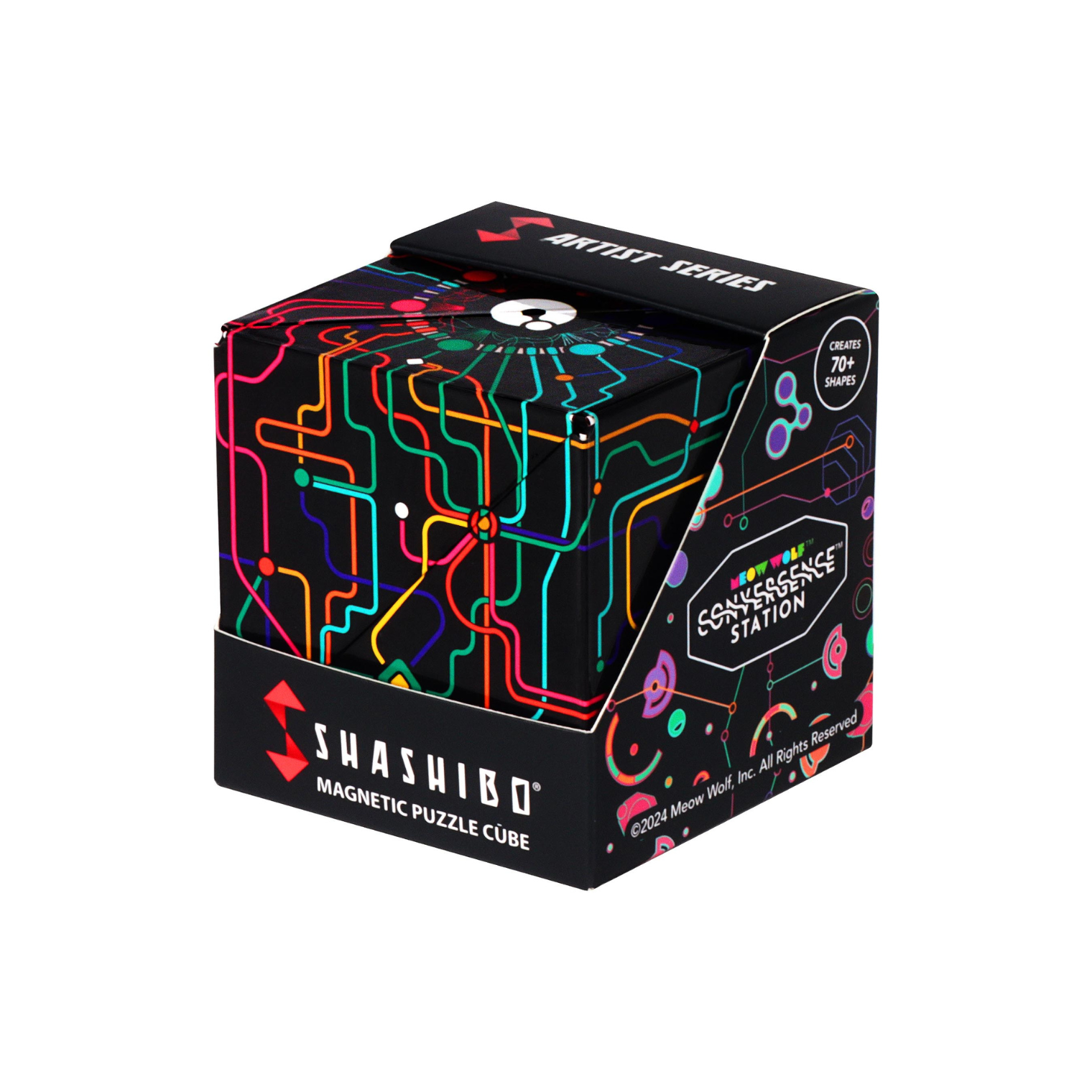 Shashibo Meow Wolf Series - Q Dot Map-Puzzles-Fun In Motion Toys-Yellow Springs Toy Company