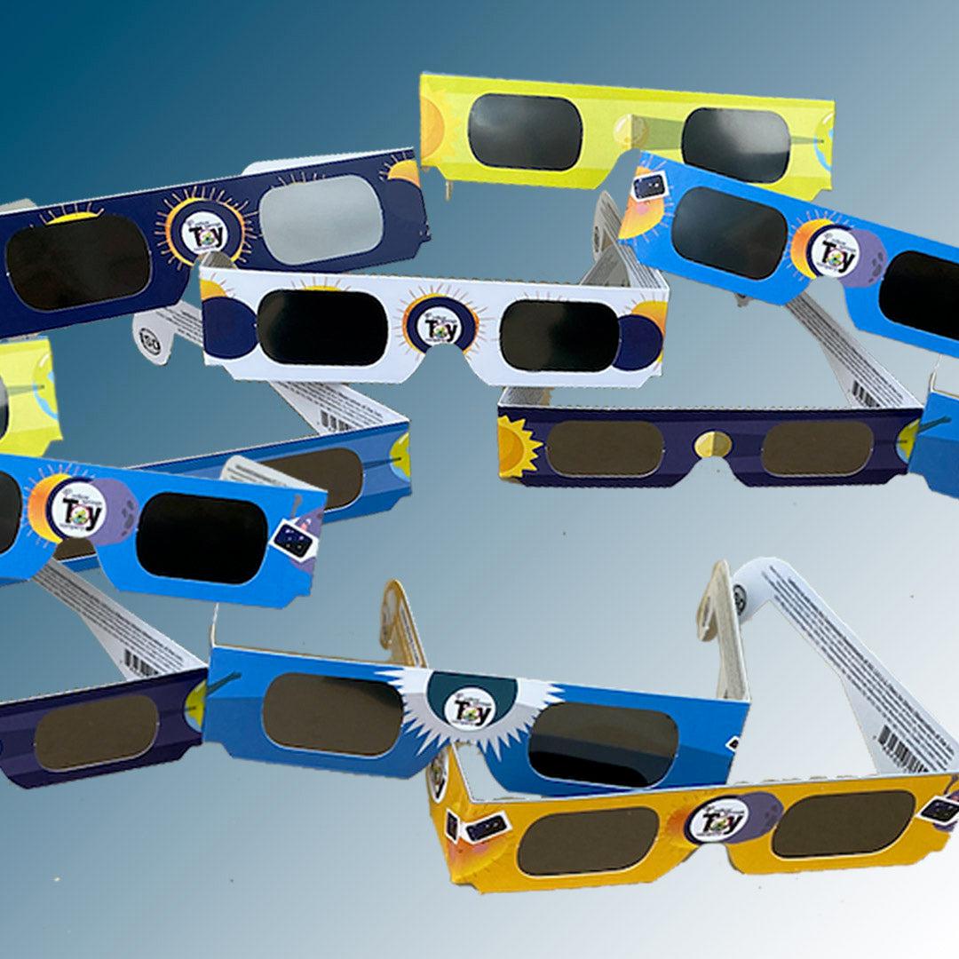 Commemorative Yellow Springs Toy Company Eclipse Glasses - ISO certified SAFE!-Science & Discovery-Watchitude-Yellow Springs Toy Company