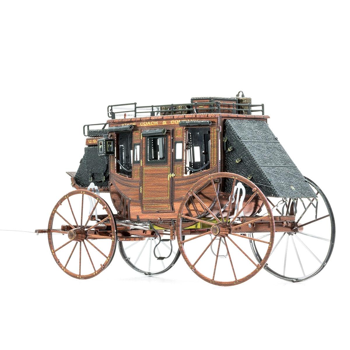 Metal Earth - Stagecoach-Building &amp; Construction-Yellow Springs Toy Company