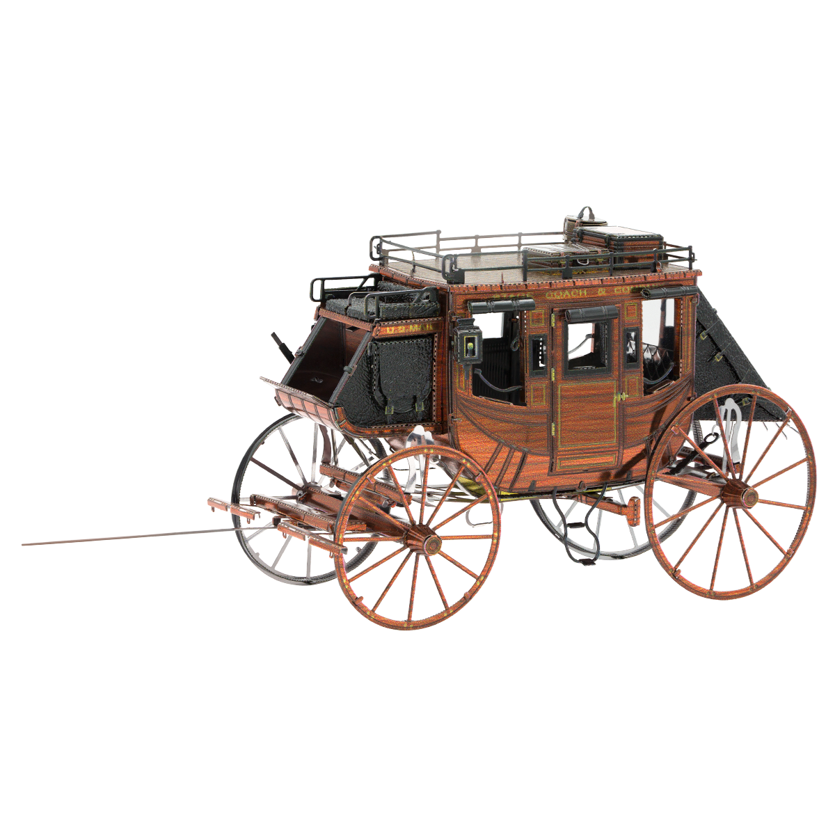 Metal Earth - Stagecoach-Building &amp; Construction-Yellow Springs Toy Company