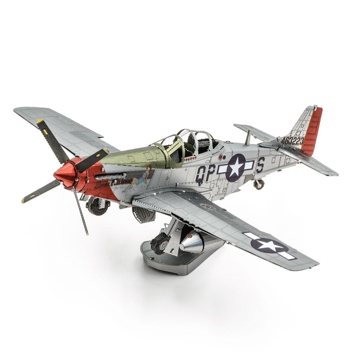 Metal Earth - P - 51 D Mustang "Sweet Arlene"-Building & Construction-Yellow Springs Toy Company