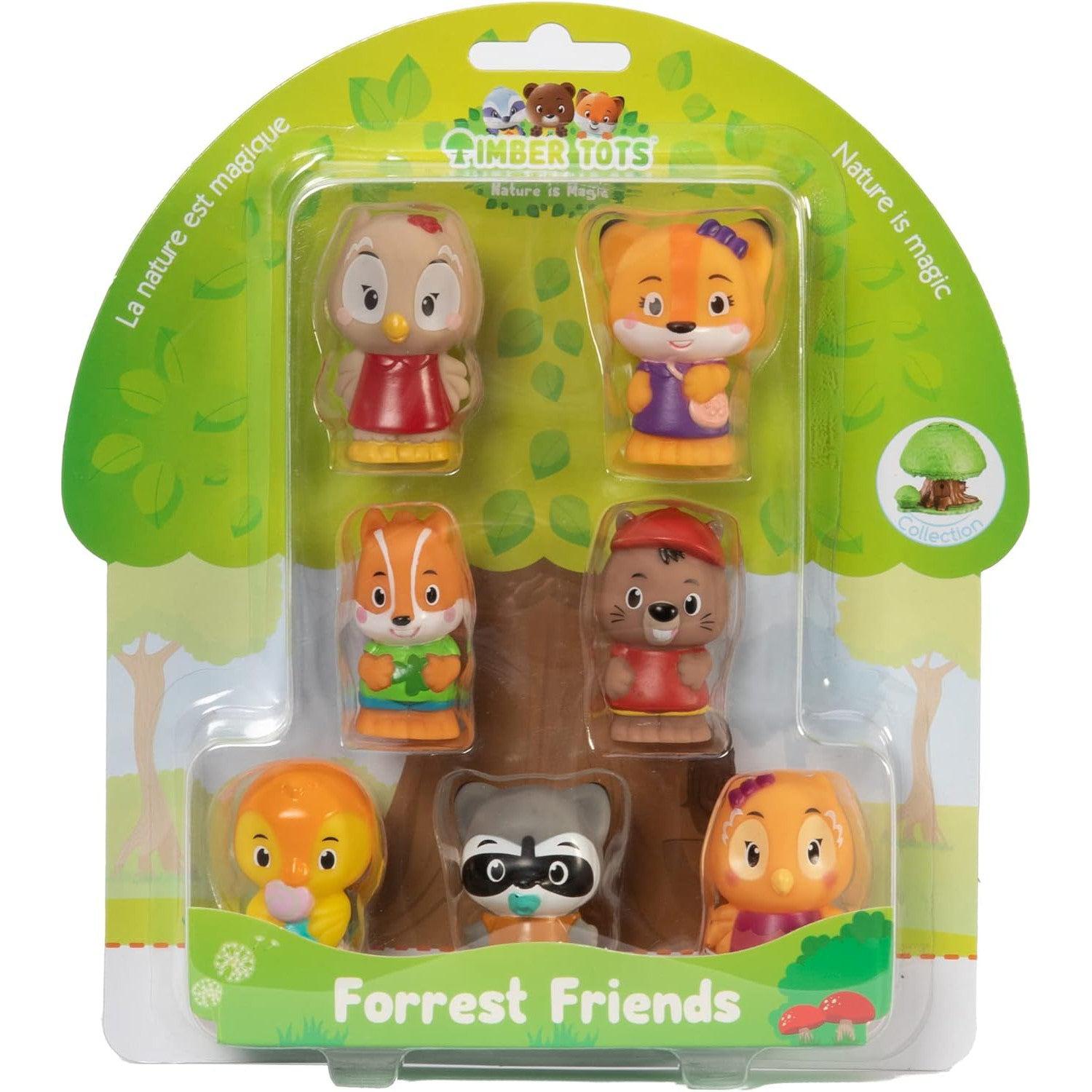 Timber Tots Forest Friends - Set of 7-Pretend Play-Yellow Springs Toy Company
