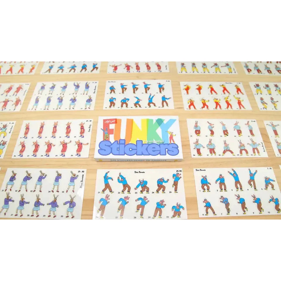 FUNKY - 6-in-1 Flipbook-Arts & Humanities-Flipboku-Yellow Springs Toy Company