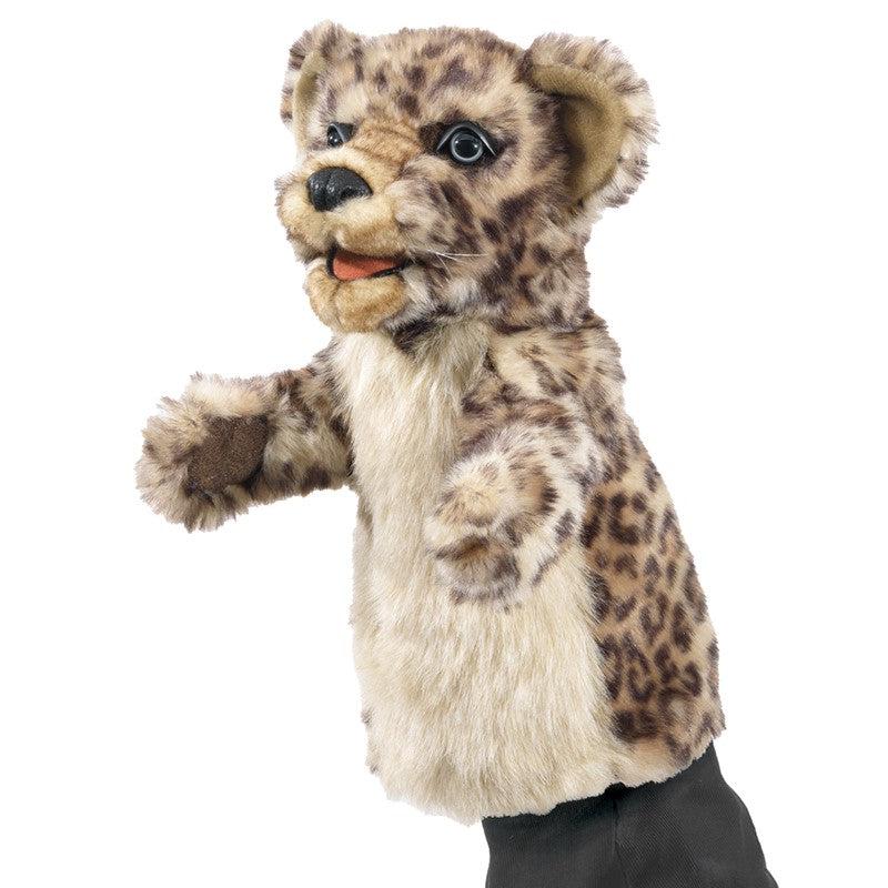 Stage Puppet - Leopard Cub-Puppets-Folkmanis-Yellow Springs Toy Company