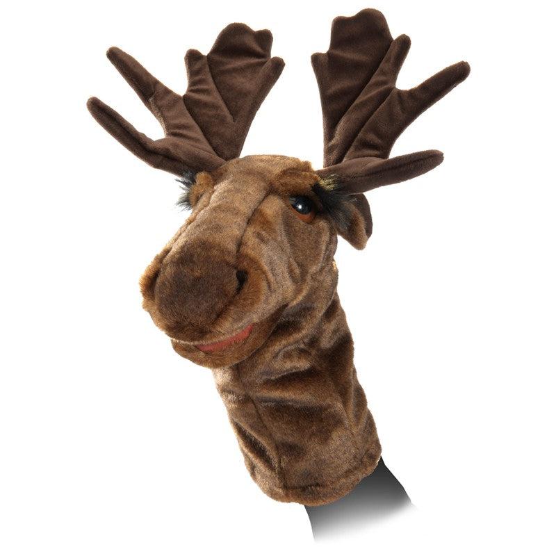 Moose - Stage Puppet-Puppets-Folkmanis-Yellow Springs Toy Company