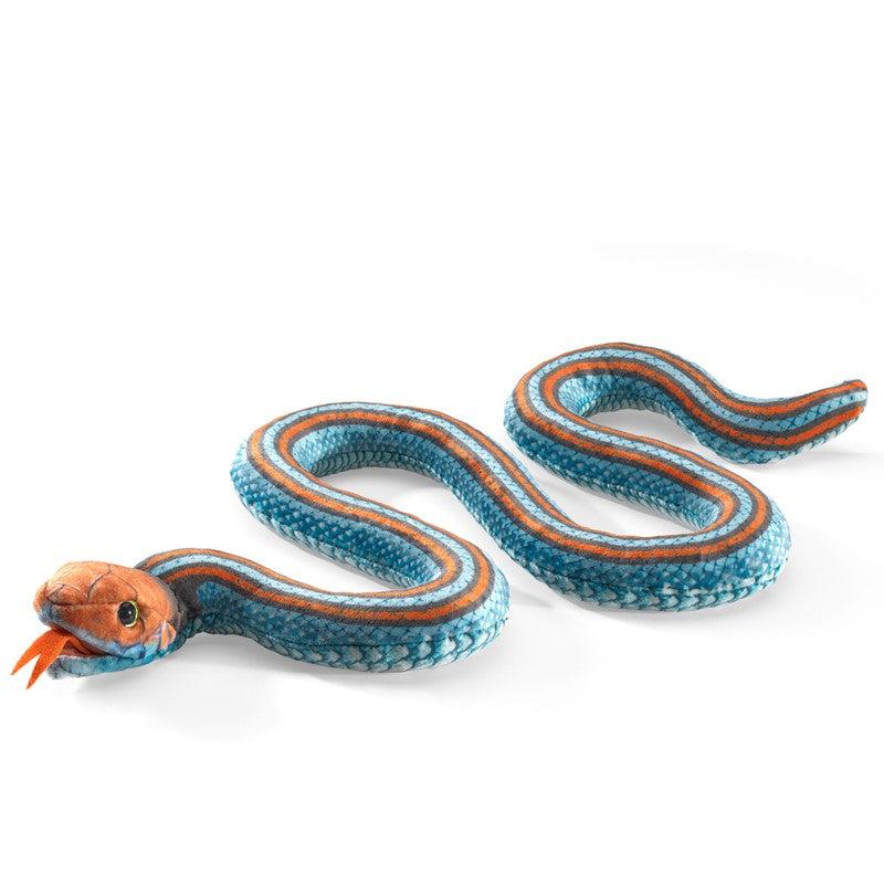 San Francisco Garter Snake - Puppet-Puppets-Folkmanis-Yellow Springs Toy Company