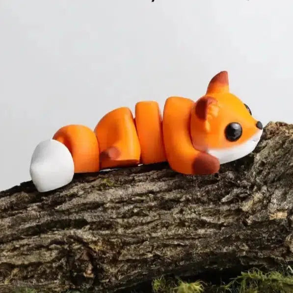 Tiny Baby Fox - Articulated Fidget Toy-Novelty-Great American Designs-Yellow Springs Toy Company