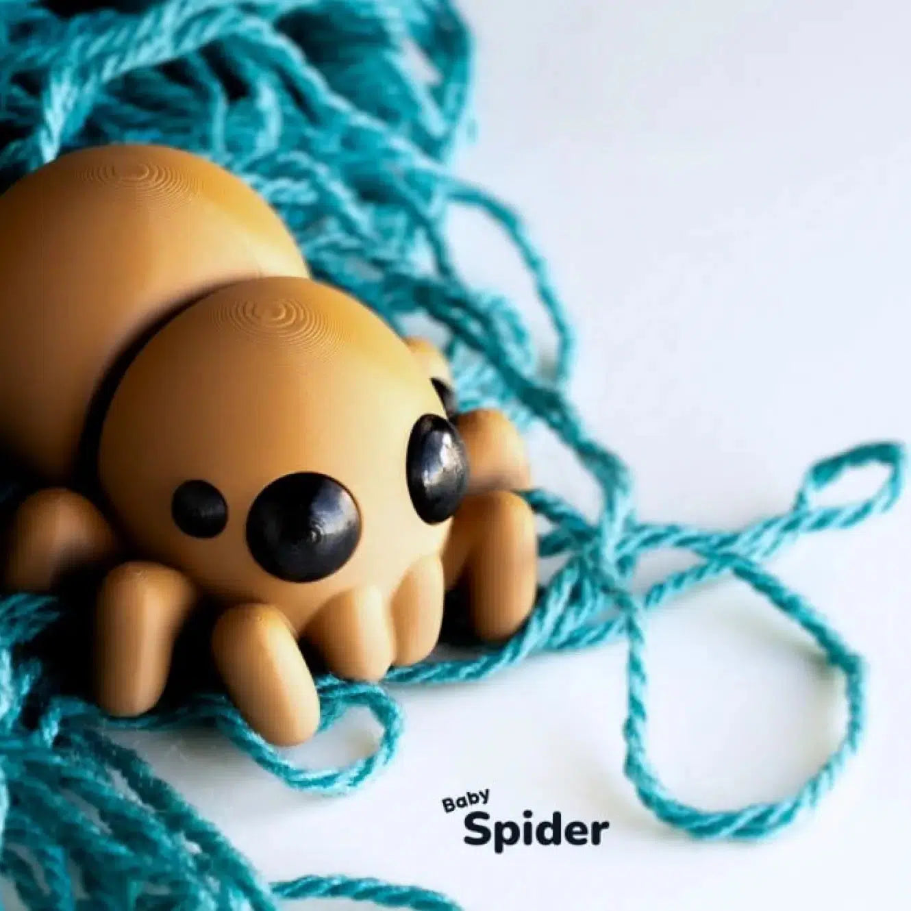 Tiny Baby Spider - Articulated Fidget Toy-Novelty-Great American Designs-Yellow Springs Toy Company