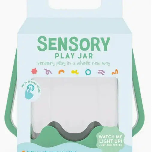 Sensory Jar - Teal-Novelty-Yellow Springs Toy Company
