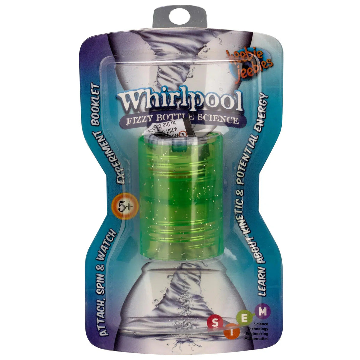 Front view of Whirlpool Fizzy Bottle Science in its package.