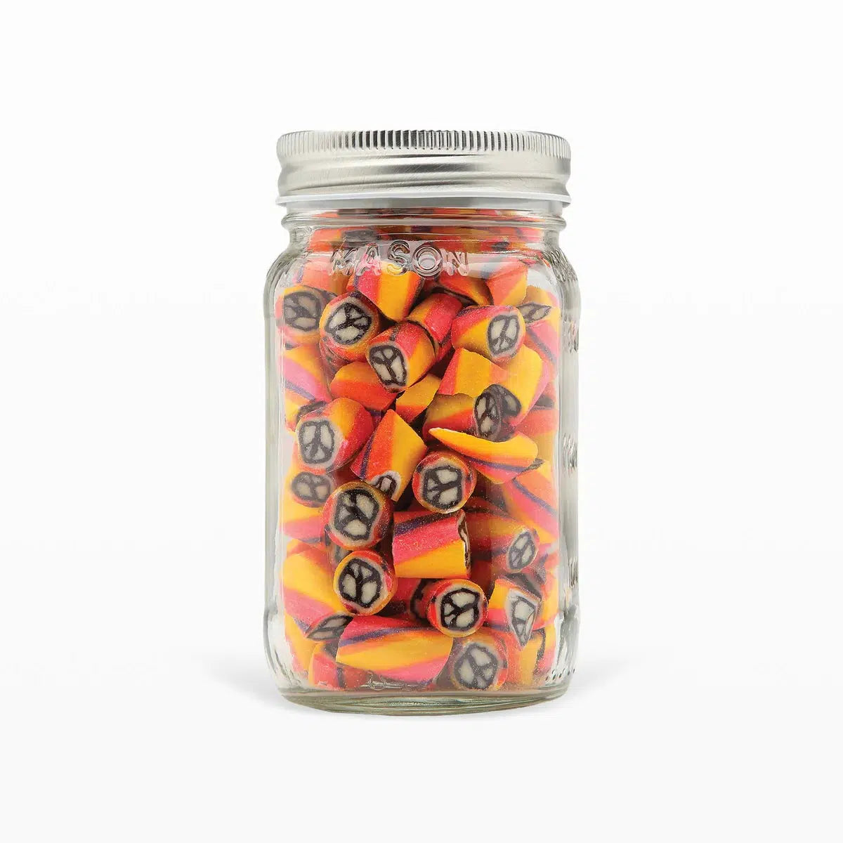 Mason Jar Peace Art Candy - 11 oz.-Candy &amp; Treats-Hammond&#39;s Candies-Yellow Springs Toy Company