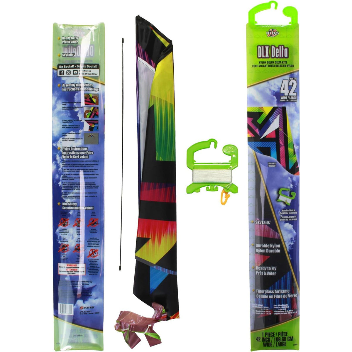 Deluxe Delta 42&quot; - Abstract-Active &amp; Sports-In the Breeze, LLC.-Yellow Springs Toy Company