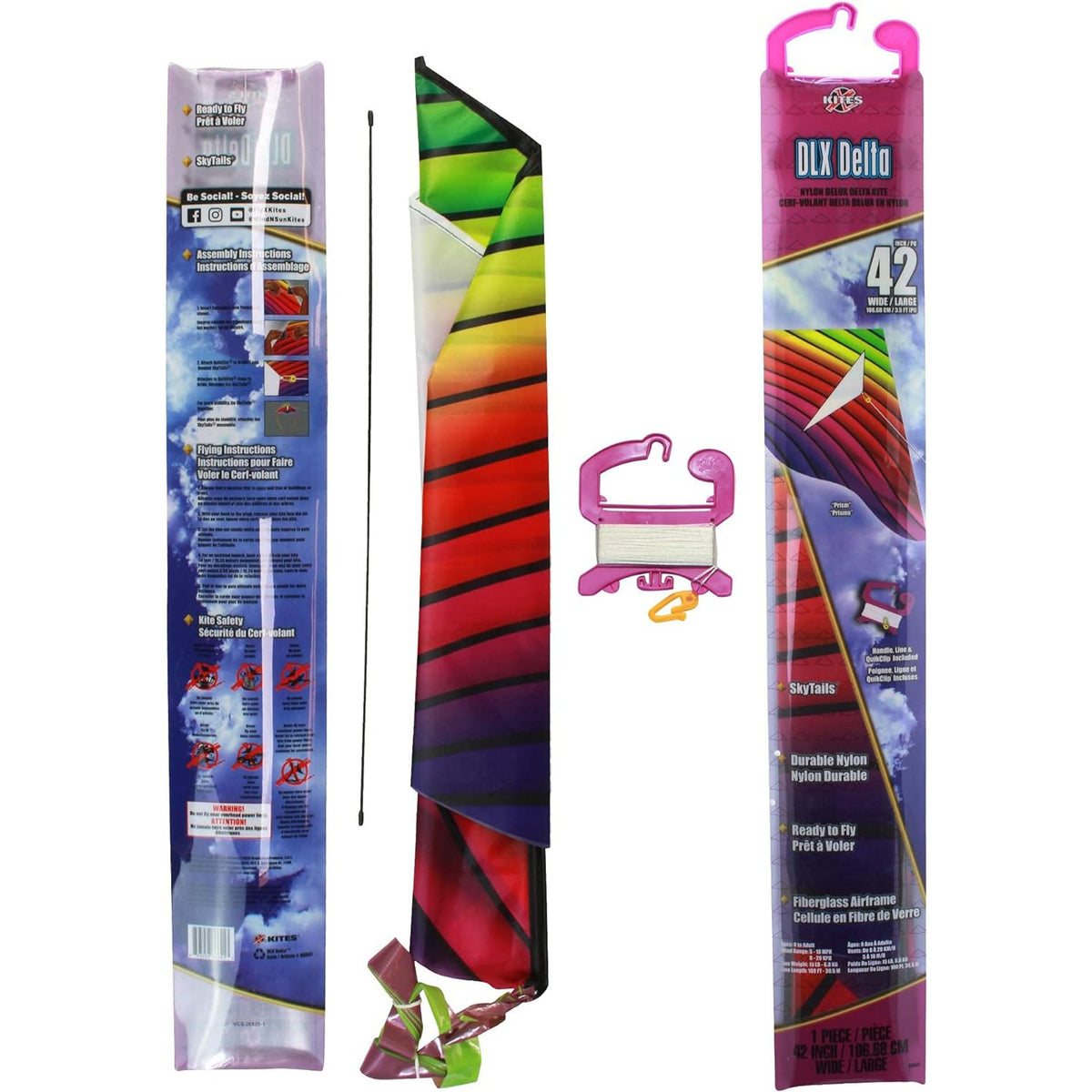 Deluxe Delta 42&quot; - Prism-Active &amp; Sports-In the Breeze, LLC.-Yellow Springs Toy Company