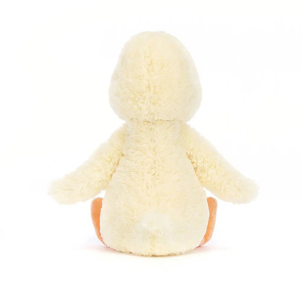 Rear view of Bashful Duckling-12&quot; sitting.