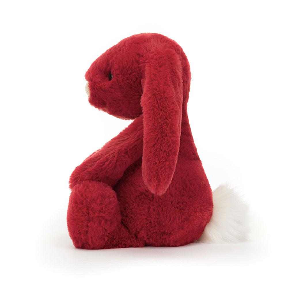 Bashful Luxe Bunny Scarlett - Medium 12"-Stuffed & Plush-Jellycat-Yellow Springs Toy Company