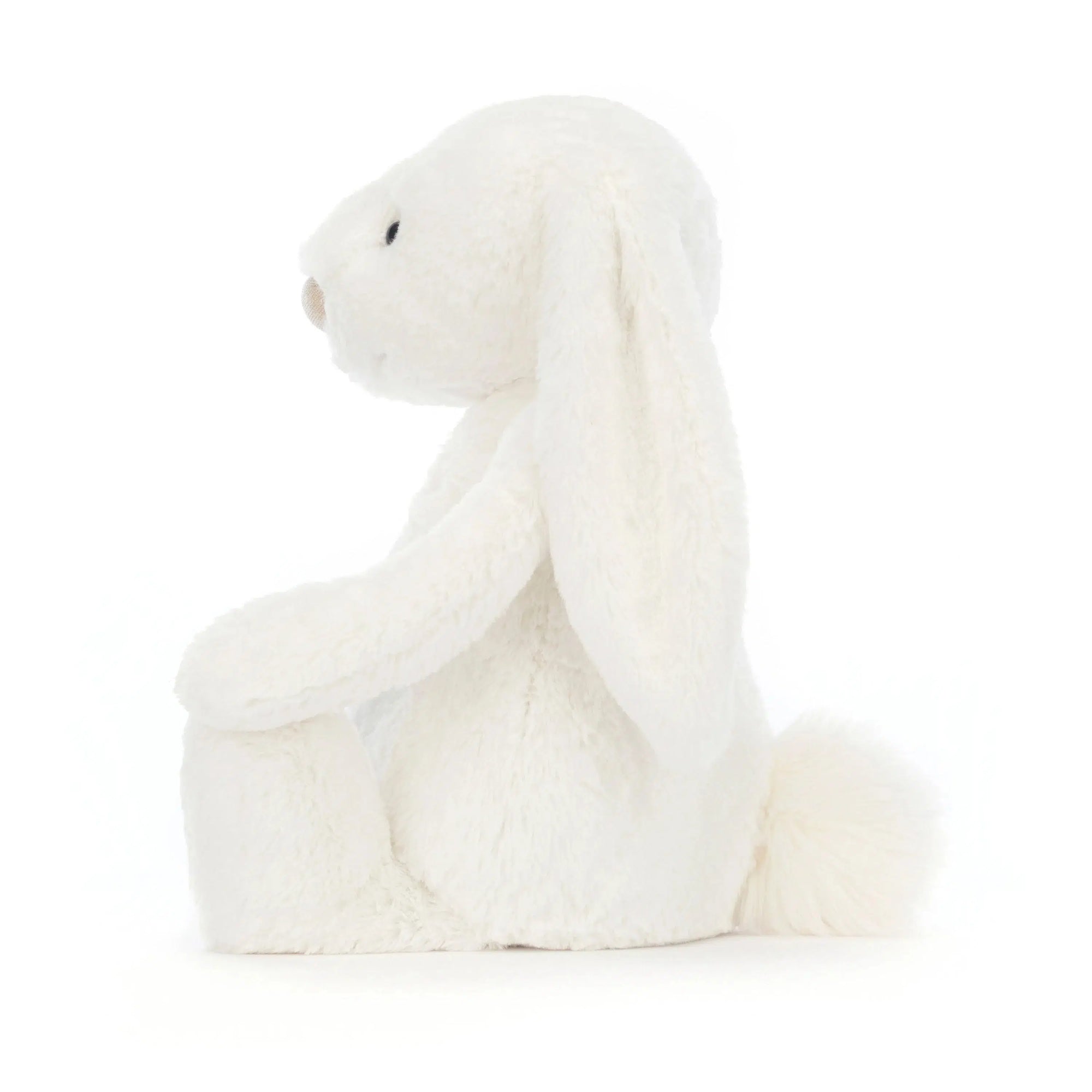 Front view of Bashful Luxe Bunny Luna-Big-20-Inch sitting.