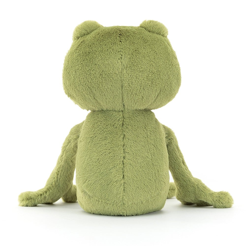 Rear view of Finnegan Frog-9&quot; sitting.