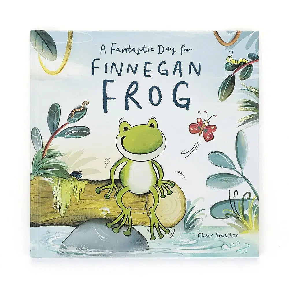Front view of the book A Fantastic Day for Finnegan Frog.