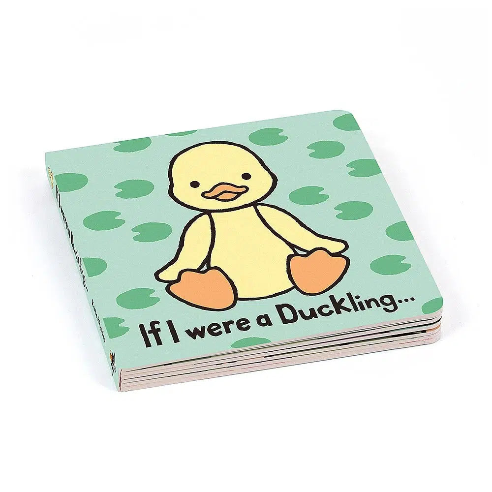 If I Were A Duckling Board book - 6&quot;-Infant &amp; Toddler-Jellycat-Yellow Springs Toy Company
