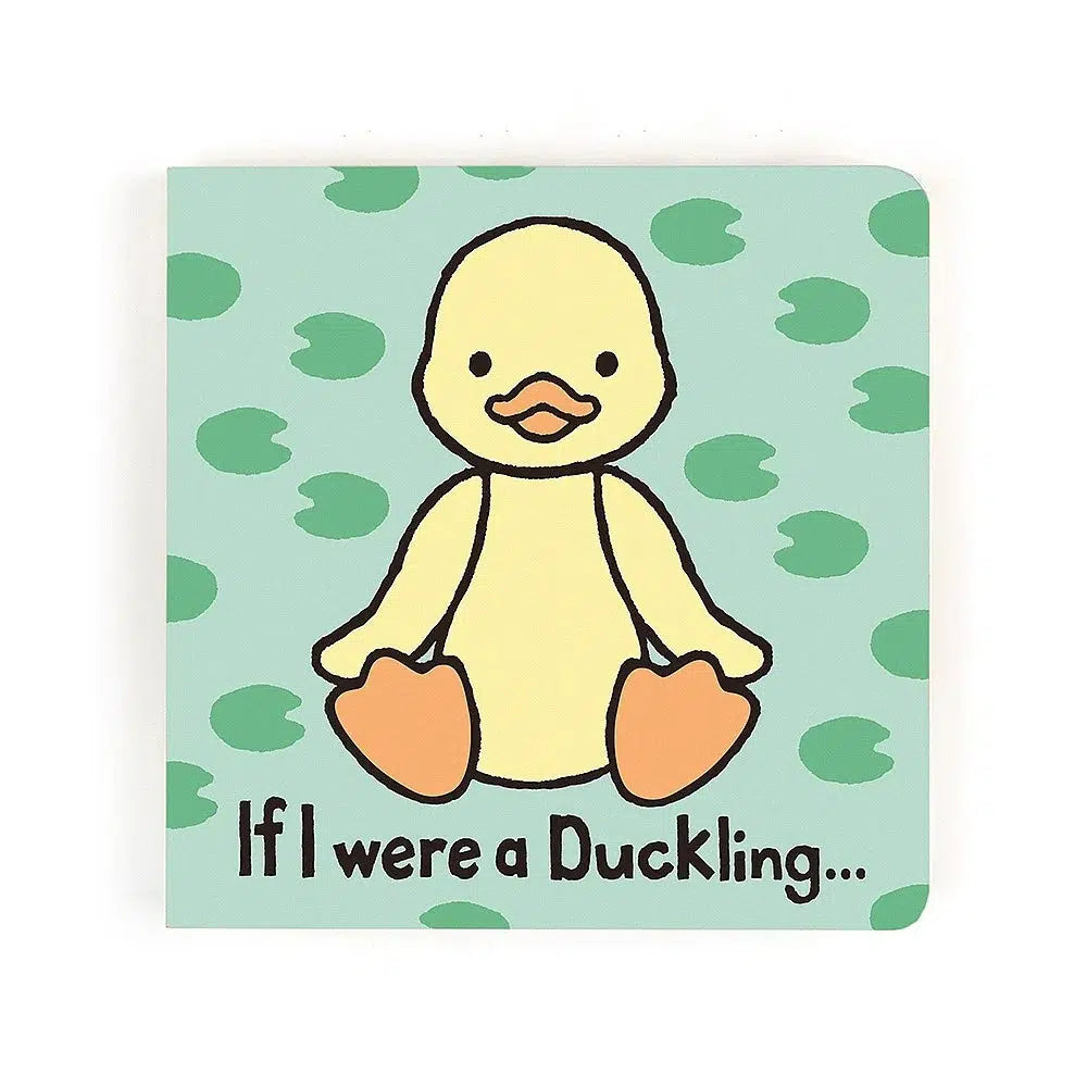 If I Were A Duckling Board book - 6&quot;-Infant &amp; Toddler-Jellycat-Yellow Springs Toy Company