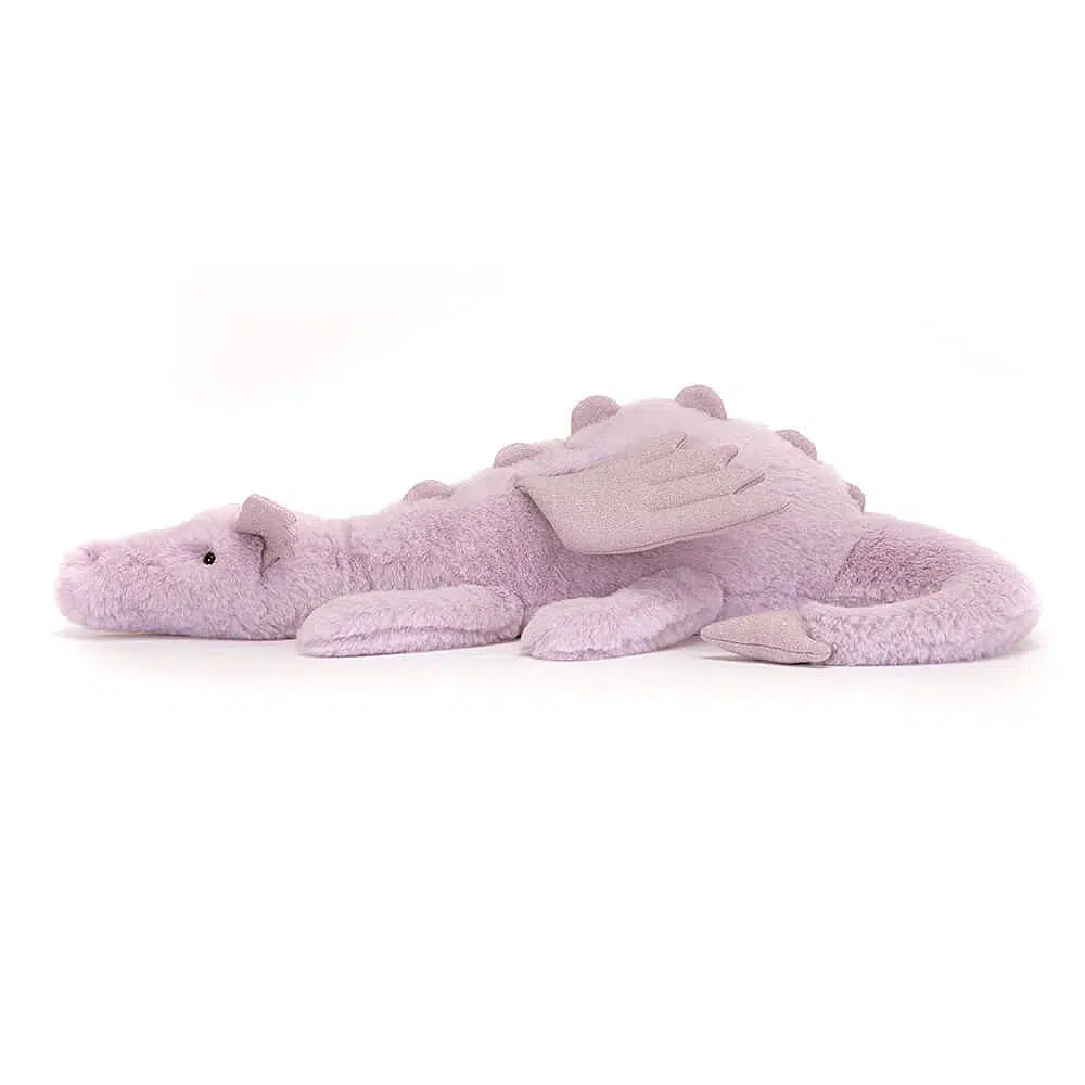 Lavender Dragon - Little - 12"-Stuffed & Plush-Jellycat-Yellow Springs Toy Company