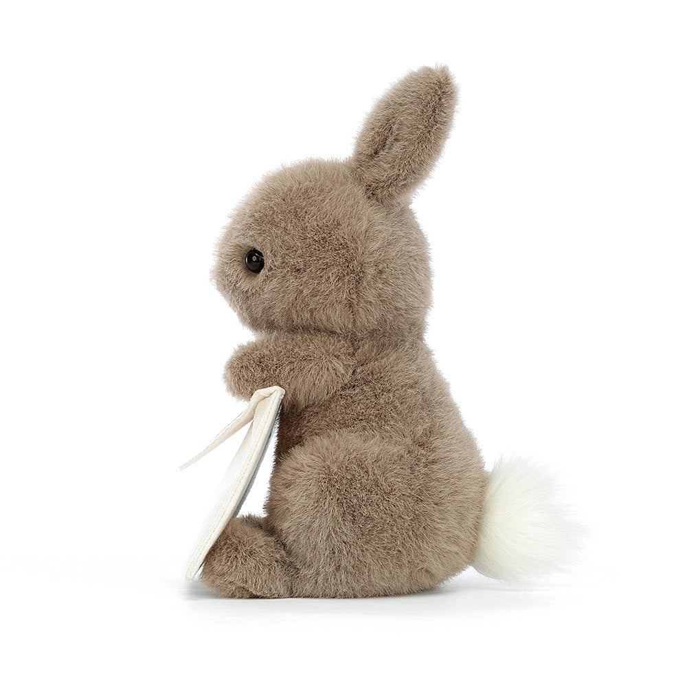 Messenger Bunny - 7"-Stuffed & Plush-Jellycat-Yellow Springs Toy Company